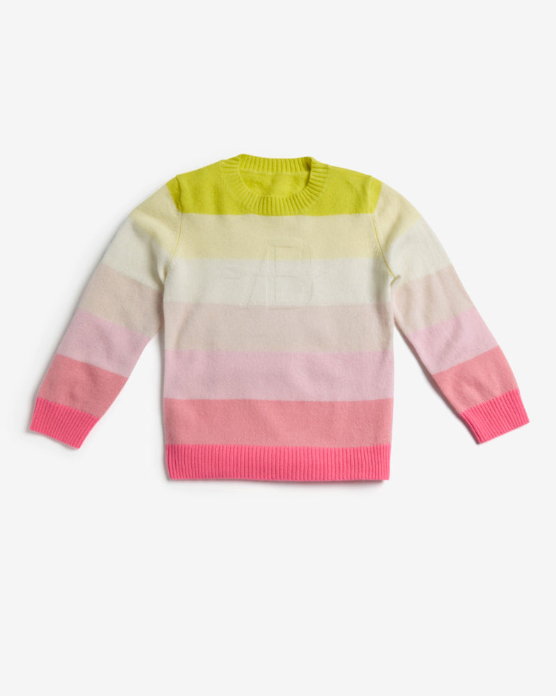 Striped Pink Yellow